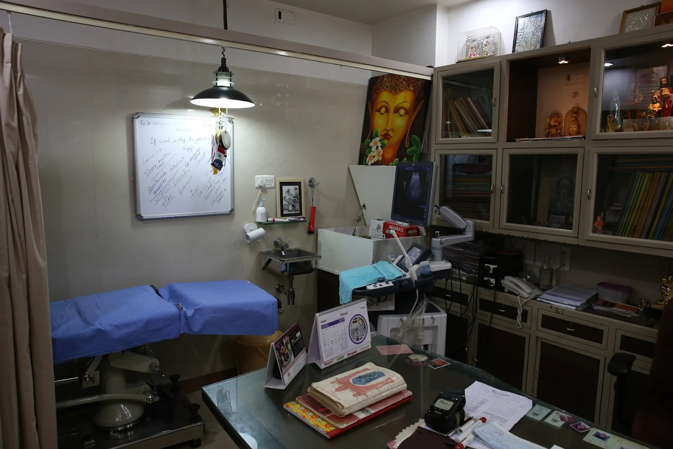 Reception Area of Kedar Maternity Hospital